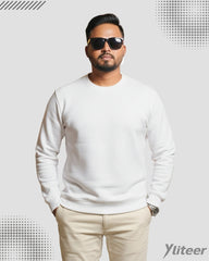 Men's Black Crewneck Sweatshirt