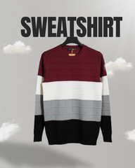 Men’s Color Block Winter Sweatshirt | Stylish Knitwear – YLITEER