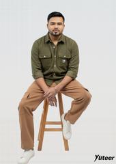 Men’s Corduroy Full Sleeve Shirt – Premium Casual Wear (6 Colors Available)