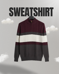 Men’s Color Block Winter Sweatshirt | Stylish Knitwear – YLITEER