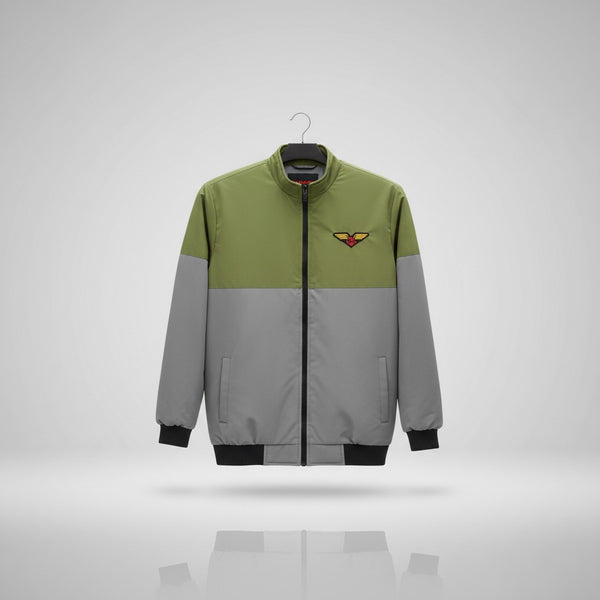 Men’s Stylish Two-Tone Bomber Jacket – Premium Winter Wear | Lightweight & Comfortable