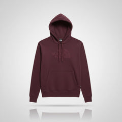 The North Face Men’s Premium Hoodie – Winter Warm Fleece | Maroon Pullover Sweatshirt