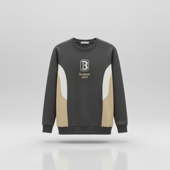 Premium Oudiran Sport Sweatshirt for Men | Stylish Color Block Winter Pullover