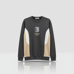 Premium Oudiran Sport Sweatshirt for Men | Stylish Color Block Winter Pullover