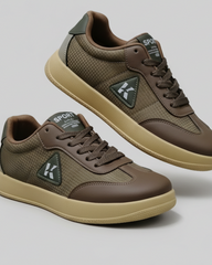 Stylish Beige Casual Sneakers for Men | Lightweight & Comfortable Everyday Shoes