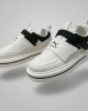 White Strap Sneakers for Men | Stylish Slip-On Design with Comfort Fit